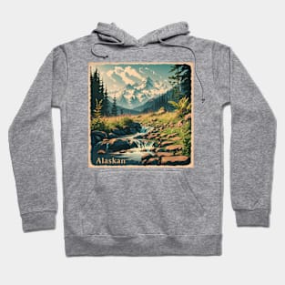 Alaskan Landscape Hoodie